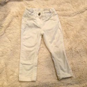 Betton corduroy white 5pocket jeans stretch skinny